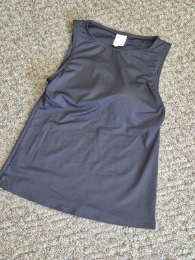 Land's End Women's Black Swim Top 4P